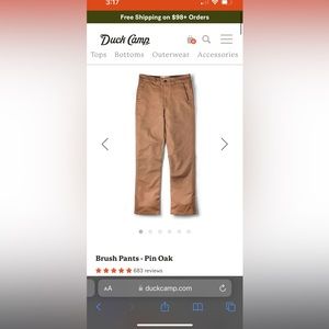 Duck Camp Pants